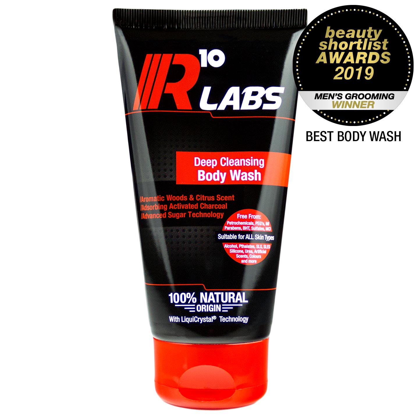 Deep Cleansing Body Wash • R10 Labs 100 Natural Men's Skincare