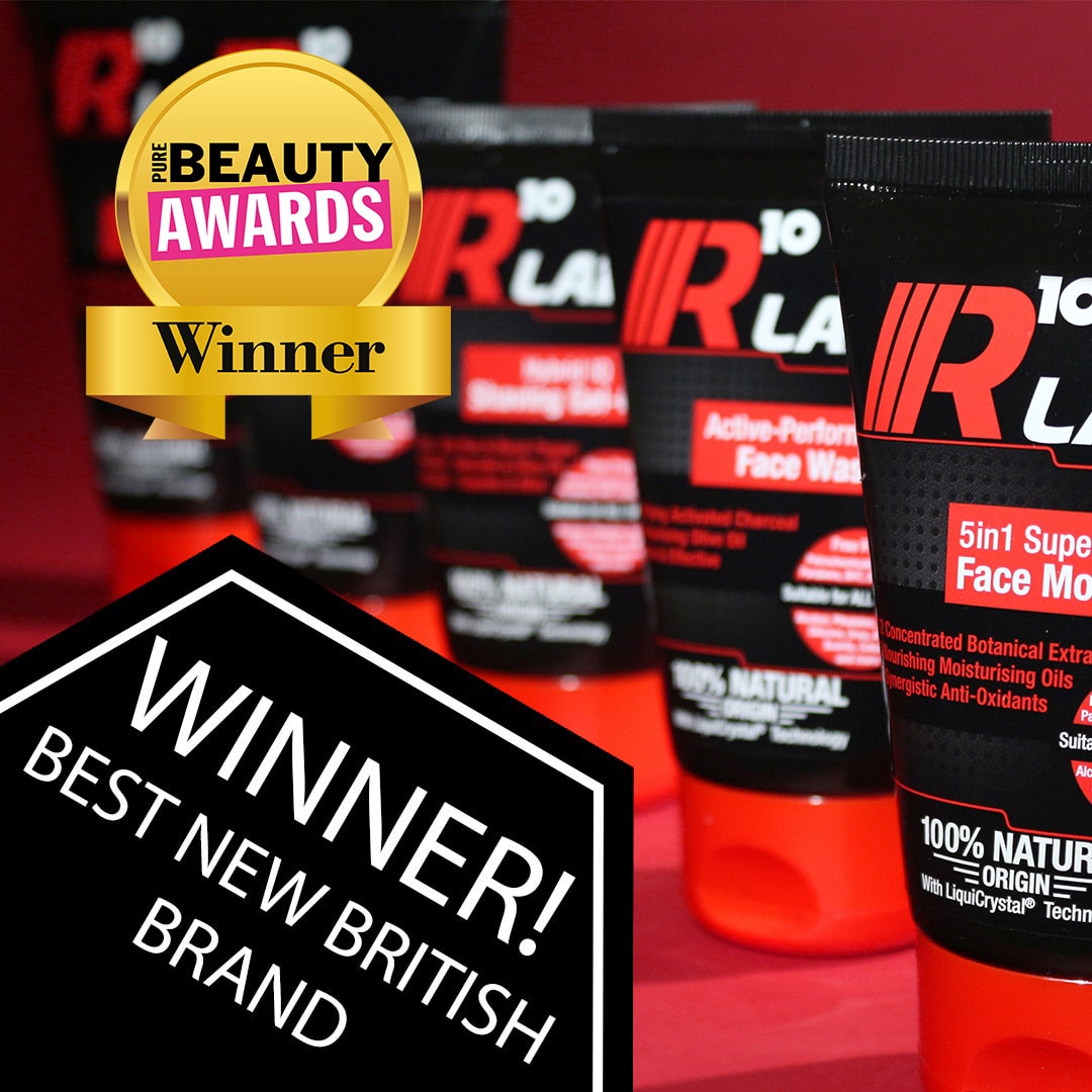 R10 Labs Pure Beauty Winner Best New British Brand
