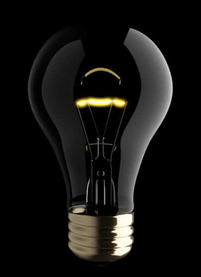 Large Lightbulb Idea Image